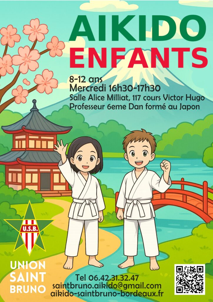 Aïkido enfants à Bordeaux arts martiaux